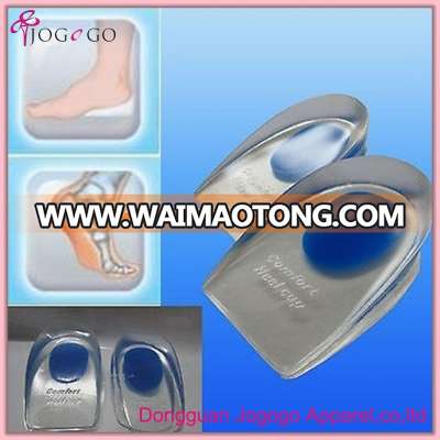 Soft PU gel height increase instant insole