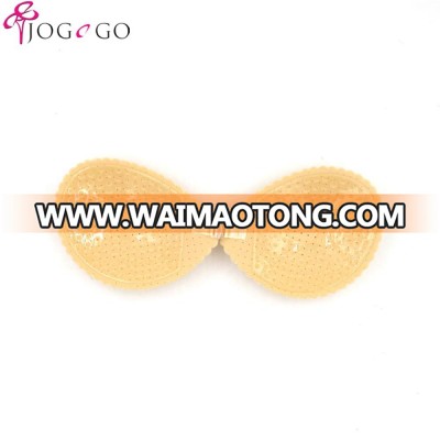 Top selling backless breast enhancing invisible bra push up adhesive silicone bra