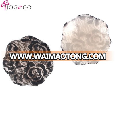 Sexy Lace Reusable Silicone Adhesive Nipple Covers Breast Pads Gel Petals Pasties Bra Pad