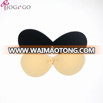 China best selling women ladies invisible artificial breast beautiful backless front closure silicone adhesive bra